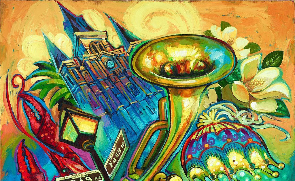 Signed Flavor of New Orleans Print