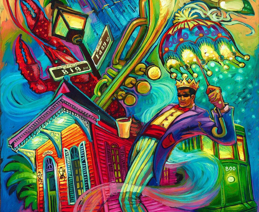 Signed Flavor of New Orleans Print